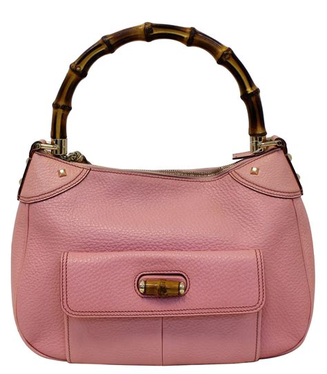 gucci bamboo top handle bag pink|gucci bamboo handle bag vintage.